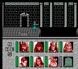 Advanced Dungeons & Dragons - Heroes of the Lance - Nintendo NES