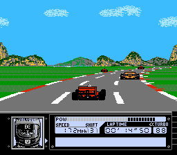 Al Unser Jr. Turbo Racing  - Nintendo NES