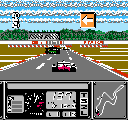 Formula One Sensation - Nintendo NES