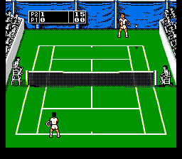 Jimmy Connors Tennis - Nintendo NES