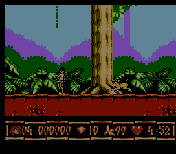 Disney's The Jungle Book - Nintendo NES