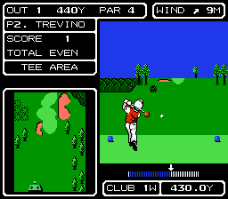 Lee Trevino's Fighting Golf - Nintendo NES