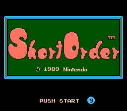 Short Order - Nintendo NES