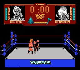 WWF WrestleMania - Nintendo NES