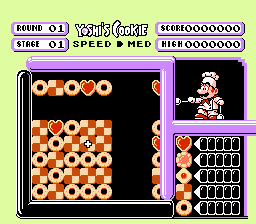 Yoshi's Cookie - Nintendo NES