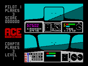 ACE 2 - The Ultimate Head to Head Conflict - ZX Spectrum