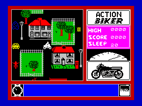 Action Biker - ZX Spectrum