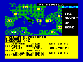 Annals of Rome - ZX Spectrum