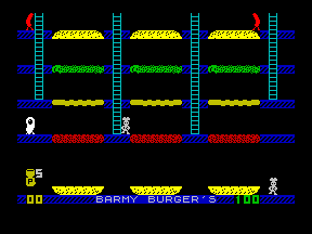 Barmy Burgers - ZX Spectrum